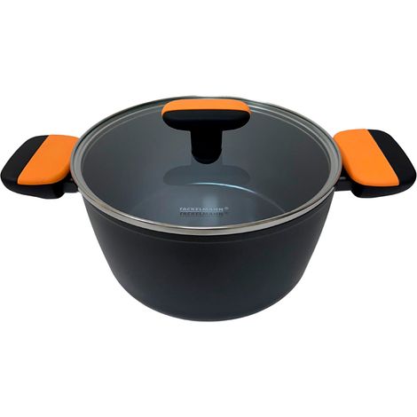 FACKELMANN olla + tapa aluminio forjado ceramica soft 20 cm , Olla con tapa aluminio forjado ceramica Soft 20cm. -Marca: Fackelmann. -Olla con tapa antiadherente de 20 cm. -Alumini