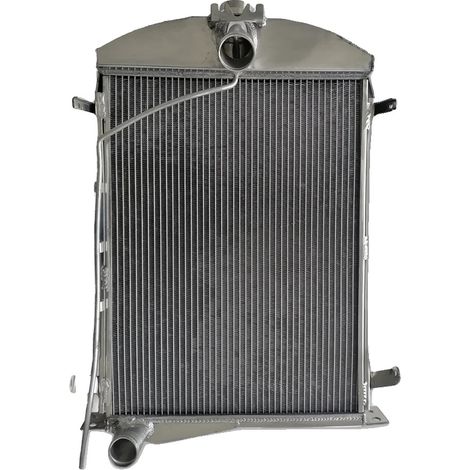 Radiatore in alluminio, compatibile con Ford modello AA 1930-1931, posizionamento anteriore, efficienza di raffreddamento del motore, compatibile con Ford modello A (1/5)