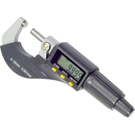 Micromètre électronique numérique d'extérieur, 0-25 mm, 0,001 mm (1/3)