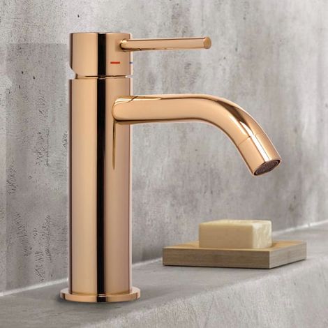 Kronenbach Lima 2.0 Rose Gold Waschtisch-Einhebelmischer ohne Ablaufgarnitur (1/3)