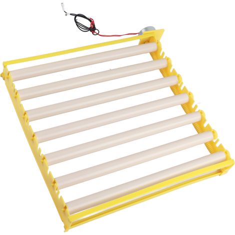 1 Plateau d'incubation automatique, 42 œufs, rotation 360 degrés, ajustable, pour poule, canard, caille (1/5)