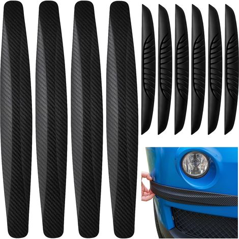 10 Pièces Protection Voiture, Protection Pare Choc Voiture Carrosserie Voiture Baguette De Protection pour Pare-Chocs Auto Protection Pare Choc,Noir (2 Tailles) (1/5)