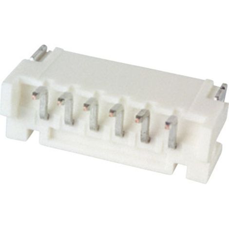 JST Einbau-Stiftleiste (Standard) PH Polzahl Gesamt 6 Rastermaß: 2 mm S6B-PH-SM4-TB (LF)(SN) 1 St.