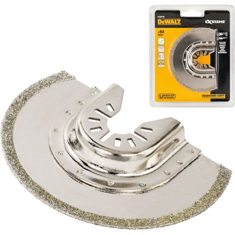 Lama diamantata Dewalt DT20745, semicircolare, per piastrelle e fughe, 94 mm