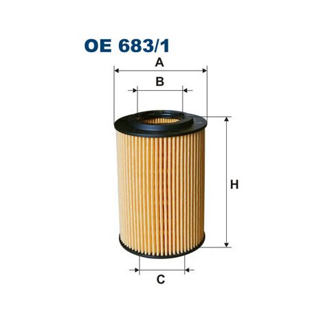 ÖLFILTER OE6831 FILTRON