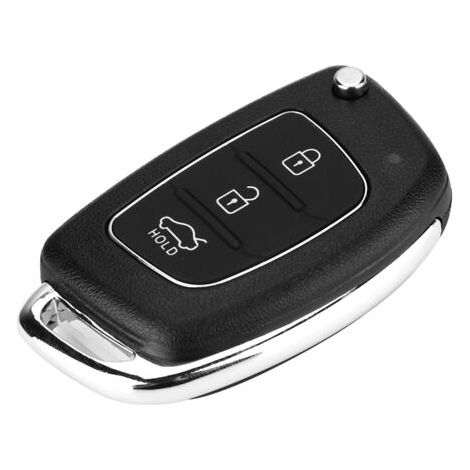 Clé à Distance Shell à Distance clé Voiture 3 boutons, Housse de Protection pour Coque de Clavier pour Fe (ix45) 2013-2014 (1/5)
