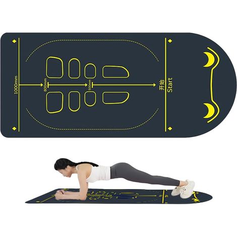 Tapis De Sport - Coussin Épais Et Long Pour Roue Abdominale - Protections (1/5)