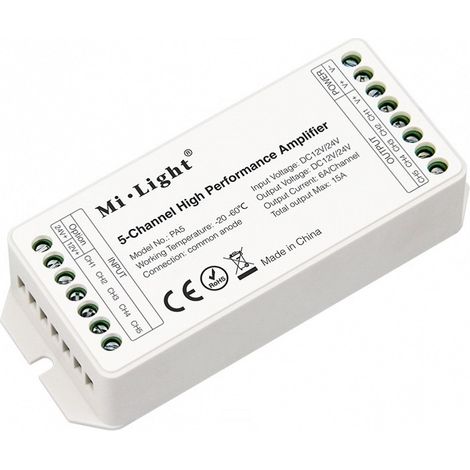 Rgb Cct 12v/24v 180w/360w 15a Amplificatore Pa5