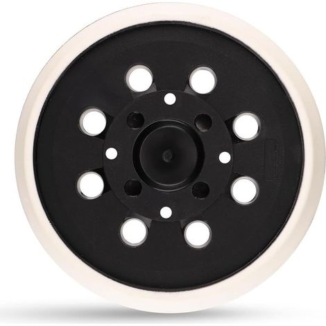 Plateau de Ponçage 125 mm, Plateau Ponceuse pour Bosch, Plateau Ponceuse Compatible 125 mm pour Bosch PEX 300/400 AE Ponceuse Excentrique (1/5)