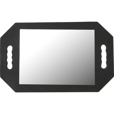 Miroir professionnel à deux mains pour coiffeur salon de beauté, dos ergonomique pour barbier, rétroviseur de coiffure (1/5)