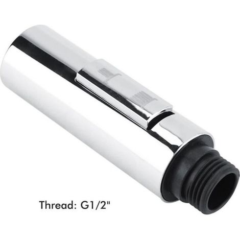 Pulvérisateur robinet cuisine G1/2 – Buse plaquée argent, durable & remplaçable (1/5)