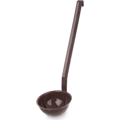 Cucharón esmaltado marrón MARRÓN 170 ml, 35 cm (1/4)