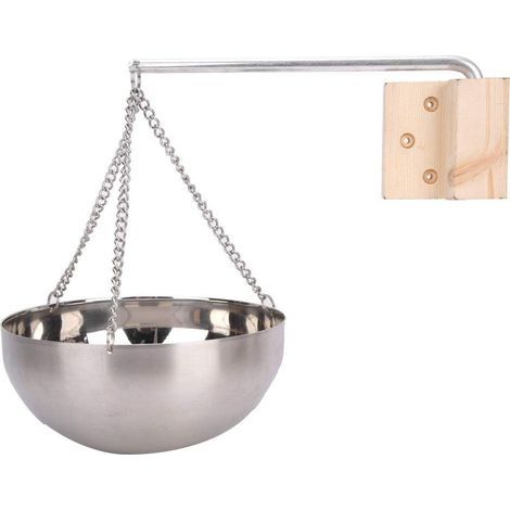 20 cm Sauna Aromathérapie Bol en Acier Inoxydable Titulaire D'huile Essentielle Sauna Salle Accessoires Sauna Fournitures Pièces. (1/5)