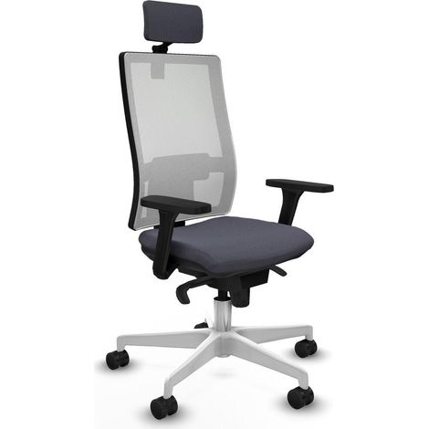 piqueras-y-crespo Sila Silla de oficina gris oscuro confortable (1/3)