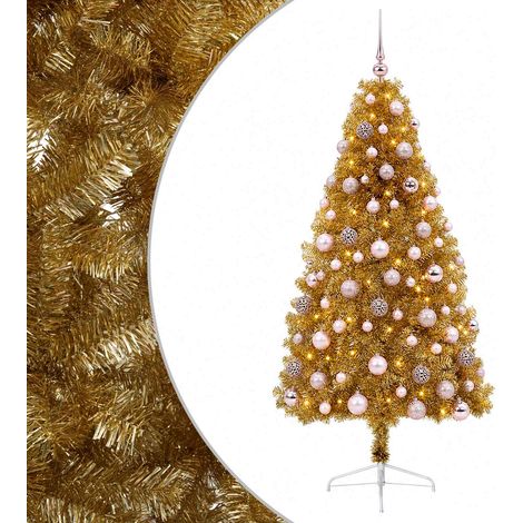 Albero di Natale artificiale con palline 180 cm 300 LED vidaXL (1/5)