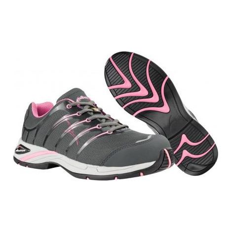 Chaussures de sécurité femme TWIST PINK WNS LOW S1P HRO SRC - gris/rose 39