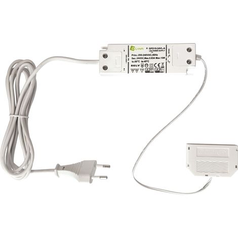 ALIMENTATION LED 24V 6W pour MEUBLED ARIC 0881 (1/4)