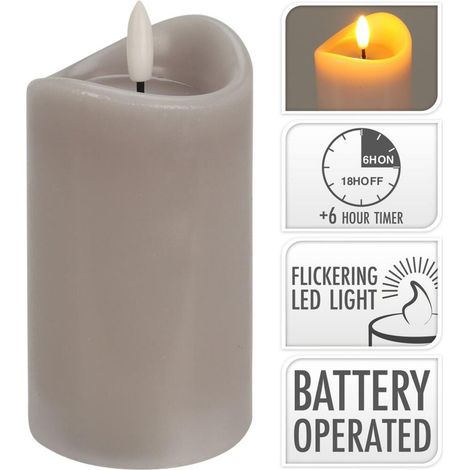 LED Kerzen Timer Elektrische Teelichter Flackernd Tischdekoration Flammenlos (1/5)