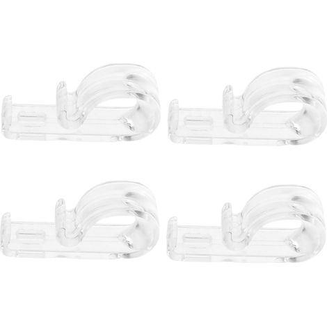 juegos de rodillos para cordones de persianas, bridas de plástico fáciles de instalar. (1/2)