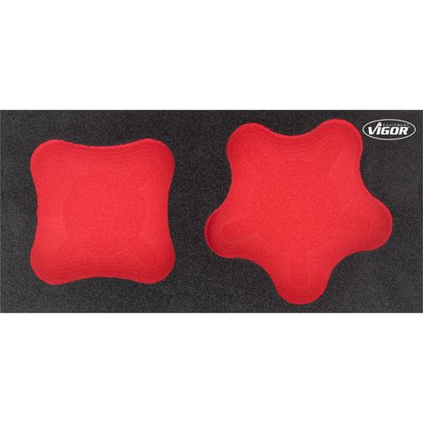 VIGOR Insert en mousse souple, vide V5062-L (1/3)