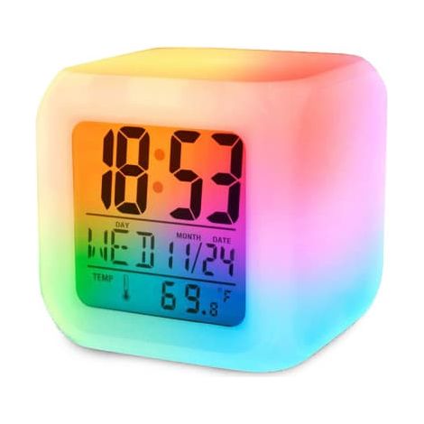 Ecleanfy - Réveil numérique pour enfants avec LED (1/4)