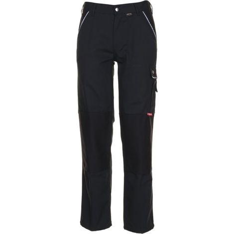 Planam Canvas 320 Arbeitskleidung Bundhose schwarz/schwarz 48 (1/5)