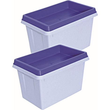 Juego de 2 cajas de verduras MSV