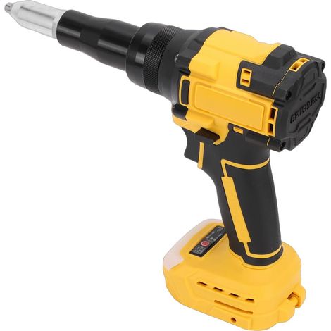 Pistolet à Rivets sans Fil, Moteur sans Balais avec Lumière LED pour Batteries, Riveteuse Automatique pour Rivets 3/32 1/8 5/32 1/5 Pouces (1/5)