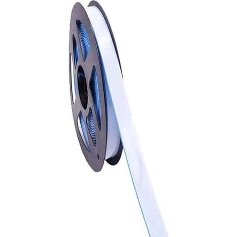 Bande de calfeutrage autocollante, ruban de calfeutrage en polyuréthane pour baignoire, salle de bain, toilettes, cuisine (l : 7,5 mm, blanc) (1/5)