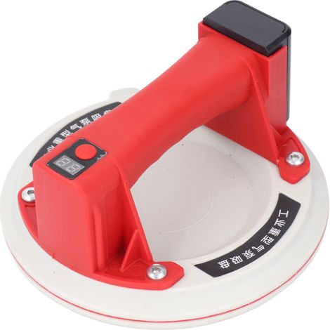 Ventouse électrique à vide 20cm – capacité 272kg, affichage numérique, pour vitres/carrelages/miroirs, 110-220V (1/5)
