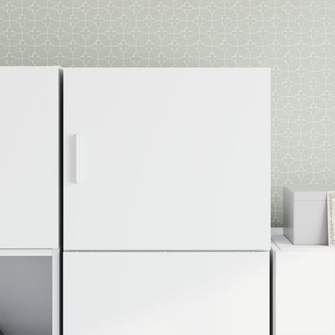 vidaXL Mobile a Parete Bianco 45x42,5x40 cm in Legno Multistrato