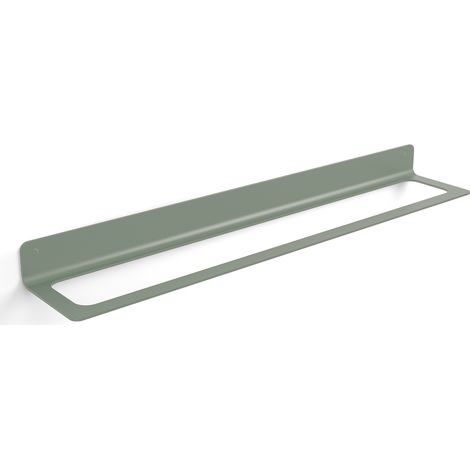 Lineabeta - Handtuch-/Zubehörhalter Saeta L.63,4 cm aus salbeigrünem Aluminium