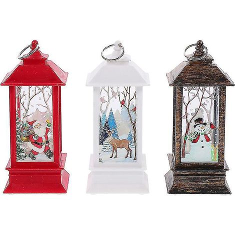 Lot de 3 lampes suspendues de Noël (1/3)