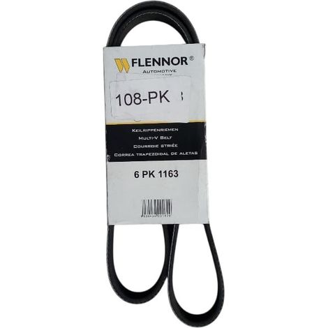 6pk1163 cinghia poly-v alternatore servizi marca flennor (1/5)