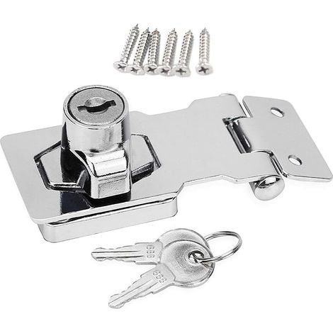 Verrous de meubles robustes et durables, garantie de qualité, verrouillage automatique rapide pour tiroirs, installation facile, verrouillage par bouton rotatif