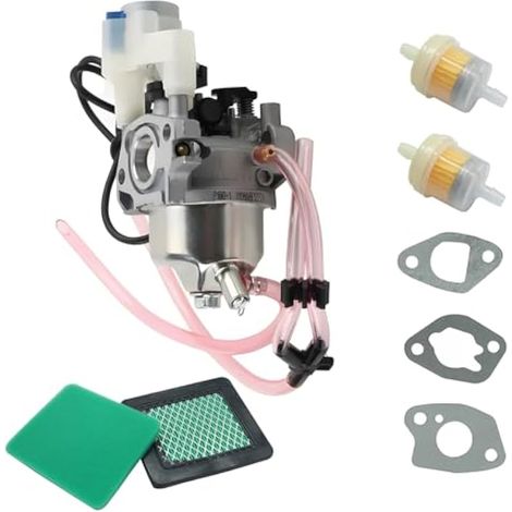Carburateur 63584 pour générateur onduleur Predator 3500 W, kit de carburateur compatible avec générateur d'onduleur Predator 3500 avec filtre à air et kit de joints de montage (1/5)