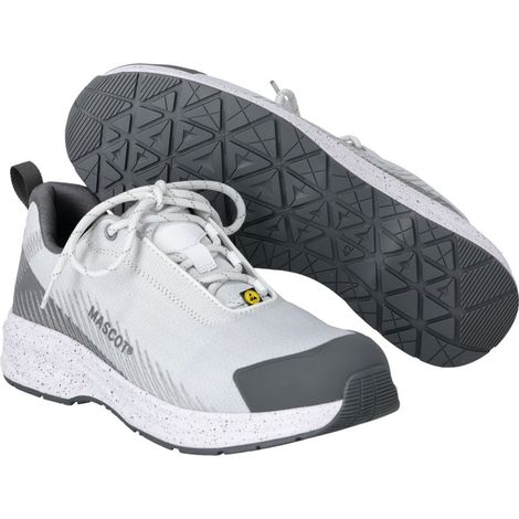 Mascot MASCOT Sicherheitshalbschuh FOOTWEAR CUSTOMIZED F1600-909 S1PS Gr. 39 white/stone grey