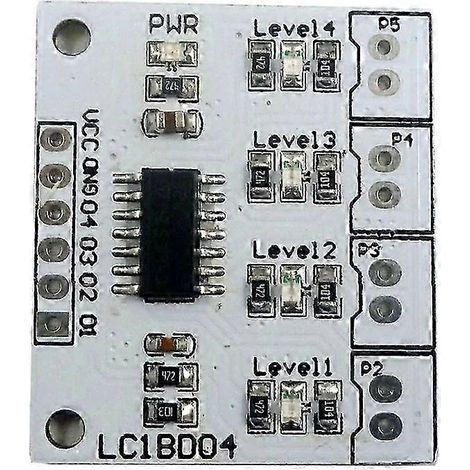 Module de contrôle de capteur de niveau d'eau numérique 4 chiffres 5 V CC, compatible avec Arduino et les tours d'aquarium (sans broches). (1/5)