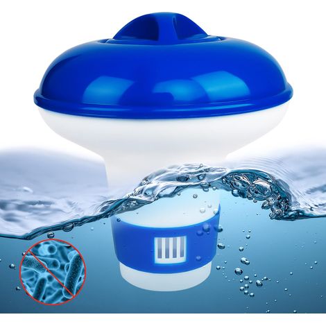 Distributeur Flottant pour Piscine,5 Pouces Diffuseur de Chlore de Grande Capacité Doseur de Chlore Automatique Diffuseur Flottant pour Le Nettoyage des Spas intérieurs et extérieurs (1/5)