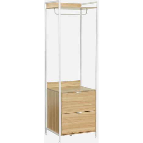 Modulo armadio con 1 armadio, 2 cassetti e 1 ripiano (1/5)
