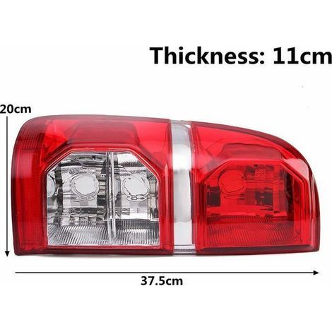 HONORNIC - 1x Feu de Freinage Arrière Pour Toyota Hilux 2005-2015 Gauche (1/3)