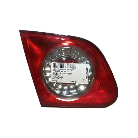 [PRODUIT D'OCCASION] Feu Arrieree Interieur Gauche VOLKSWAGEN Passat 05-10 ♻️ Ref Oe. 3c5945093e - Garantie à vie (1/3)