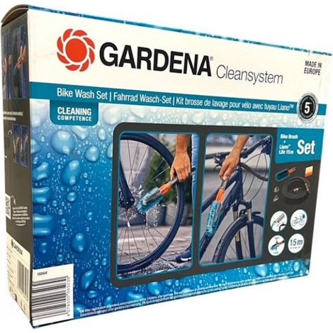 Gardena 18864-20 Cleansystem Fahrrad Wasch-Komplett-Set"-"183536324