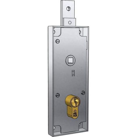 Serrure pour battant/garage cylindre à profil européen entraxe 60 mm (1/2)