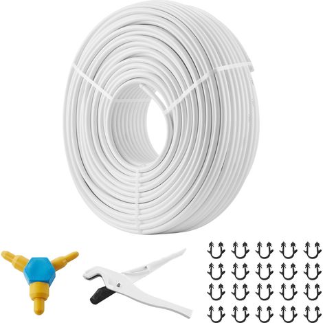 Mophorn PEX-AL-PEX-Rohr, 656 Fuß, 5/8 Zoll Durchmesser, Aluminium-Kunststoff-Verbundwerkstoff, Sauerstoffbarriere, Strahlungswärme-Sanitärrohr, 0,08 Zoll Dicke, innere Aluminiumschicht