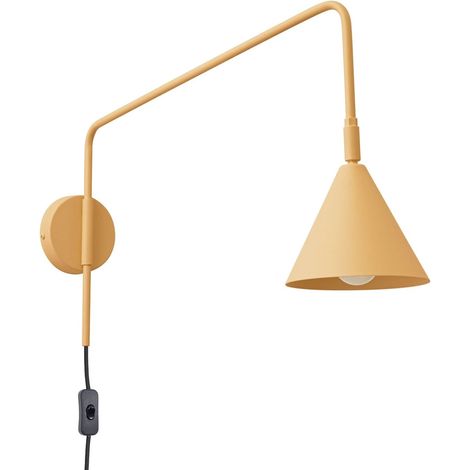 Aplique de pared Naon dorado (1/5)