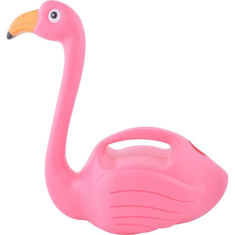 Regadera infantil con forma de flamenco de 1,5 l