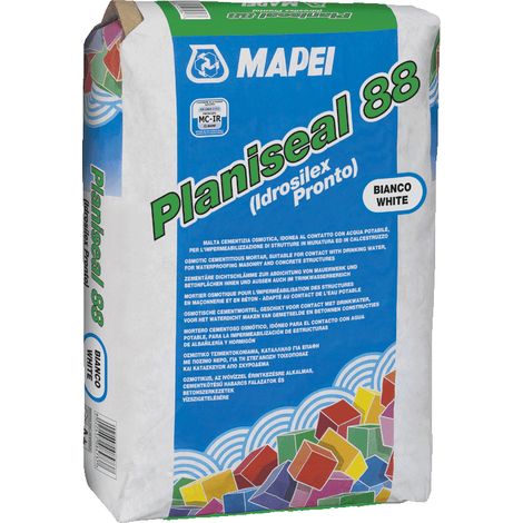 Cemento osmotico grigio planiseal 88 impermeabilizzazione murature 25 kg