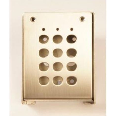 Boîtier pour clavier à code - BSAB - BSAB102 - Inox durable - Installation en applique - 14 cm