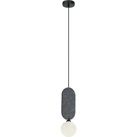 Lámpara colgante Lorenzo 1 G9 gris italux PND-59815-1-GR (1/2)